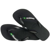 Havaianas Brasil Logo (45/46) - Preto 1069 