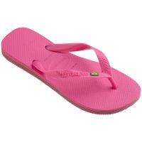 Chinelo Havaianas Brasil Rosa Flux Feminino