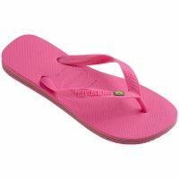Chinelo Havaianas Brasil Rosa Flux Feminino