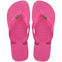 Chinelo Havaianas Brasil Rosa Flux Feminino