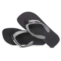 Havaianas Dual (39-46) - Preto Cinza Aço 6328 