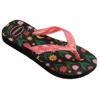 Havaianas Kids Flores (27-36) - Preto 0090 