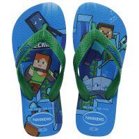 Havaianas Kids Minecraft (27-36) - Azul Brilhante 3504 