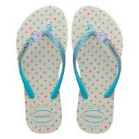 Havaianas Kids Slim Glitter II (25-32) - Bege Palha 0121