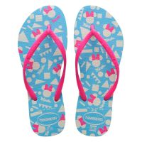 Havaianas Slim Disney (23-32) - Azul Rosa 2814