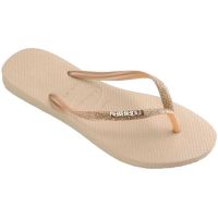 Havaianas Slim Glitter (45/46) - Bege Palha 0121