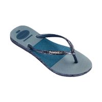 Havaianas Slim Glitter Glam (33-40) - Azul Índigo 0089