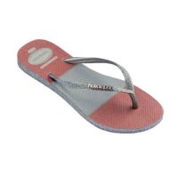 Havaianas Slim Glitter Glam (37/38) - Cinza Gelo 3498