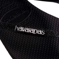 Havaianas Slim Glitter II (35/36) - Preto 1069 