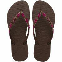 Havaianas Slim Glow (33/34) - Cafe 0727