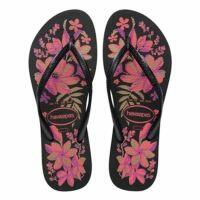 Havaianas Slim Organic (35-40) - Preto Cinza Ouro 2718