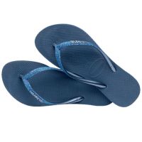 Havaianas Slim Sparkle II (33/34) - Azul Índigo 0089 