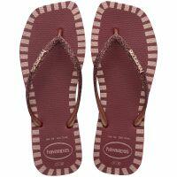 Havaianas Slim Square Glitter Contour (35-40) - Amaranto 9339 