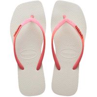 Havaianas Slim Glitter Mix (33/34) - Branco Pau Brasil 9251