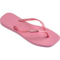 Havaianas Slim Square Logo Mettalic (33/34) - Rosa Chiffon 1105 