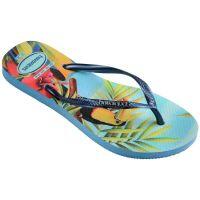 Havaianas Slim Tropical (33-38) - Azul Azul GA 0546  