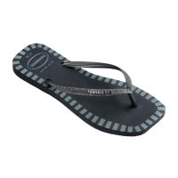 Havaianas Square Glitter Contour  (39/40) - Novo Grafite 0074