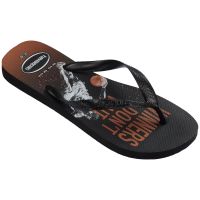 Havaianas Top Athletic (41/42) - Preto Laranja Sunset 7618