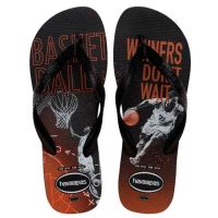 Havaianas Top Athletic (43/44) - Preto Laranja Sunset 7618