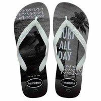 Havaianas Top Athletic (37-44) - Cinza Aço Preto Branco 5671 