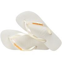 Havaianas Top Logo Metallic (39/40) - Branco 0001