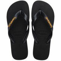 Havaianas Top Logo Metallic (35-38) - Preto Preto 1069