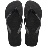 Chinelo Havaianas Top Mix Preto/Cinza Aço Feminino