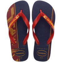 Havaianas Top Nations I Espanha (35-40) - Marinho Vermelho Hibisco 4629