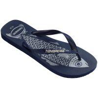 Havaianas Top Nautical (37/38) - Marinho Branco 0575 