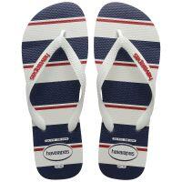 Havaianas Top Nautical (37/38) - Branco Branco Marinho 0543 