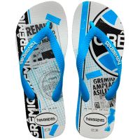 Havaianas Top Times Gremio (39/40) - Branco Azul 7854