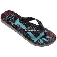 Havaianas Top Vini Junior Street (39/40) - Cinza A&ccedil;o 5178 