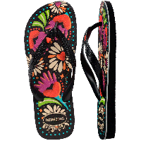 Havaianas Top Beg&ocirc;nia Cora&ccedil;&atilde;o (41/42) - Preto 0090 