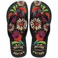 Havaianas Top Bergonia Cora&ccedil;&atilde;o (37/38) - Preto 0090