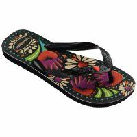Havaianas Top Bergonia Cora&ccedil;&atilde;o (37/38) - Preto 0090
