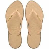 Havaianas Slim Point Glitter (35-40) - Café Dourado 1859