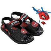 Sandália Homem Aranha Sky Operation 23064 (31/32) Cx c/ 4 pares - Preto Bc764