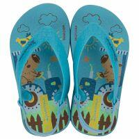 Chinelo Ipanema Baby 25431 (19-24) - Azul Verde Bq752 