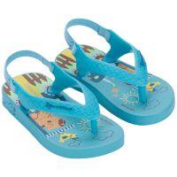 Chinelo Ipanema Baby 25431 (19-24) - Azul Verde Bq752 
