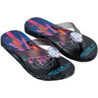 Chinelo Ipanema Guerreiras Do K-Pop 27514 (27-35) - Preto Rosa Roxo By301