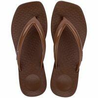 Chinelo Ipanema Pluma 27507 (33/40) - Bronze Marrom Lilás Bw898