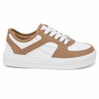 Tênis Molekinha 2565.9569 (27-34) - Branco Nude 53930