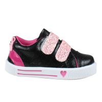 Tênis Linda Ju 2024200 (20-27) - Preto Pink 040