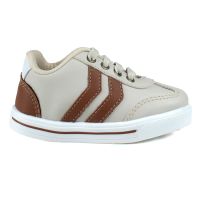 Tênis Linda Ju 102567 (20-27) - Marfim Caramelo 092