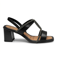 Sand&aacute;lia Mississipi J1432 (34-39) - Preto 0011