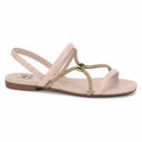 Sandália Moleca 5586.104 (34-39) - Rosa Bege 111504