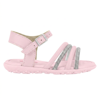 Sandália Molekinha 2121.134 (19-25) - Rosa Charm Branco 113726