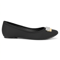 Sapatilha Moleca 5726.152 (34-39) - Preto 15745