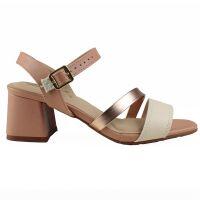 Sandália Modare 7172.101 (34-39) - Creme Nude Ouro Rosado 93503