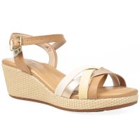 Sandália Modare 7216.102 (34-39) - Creme Manteiga Dourado 104996